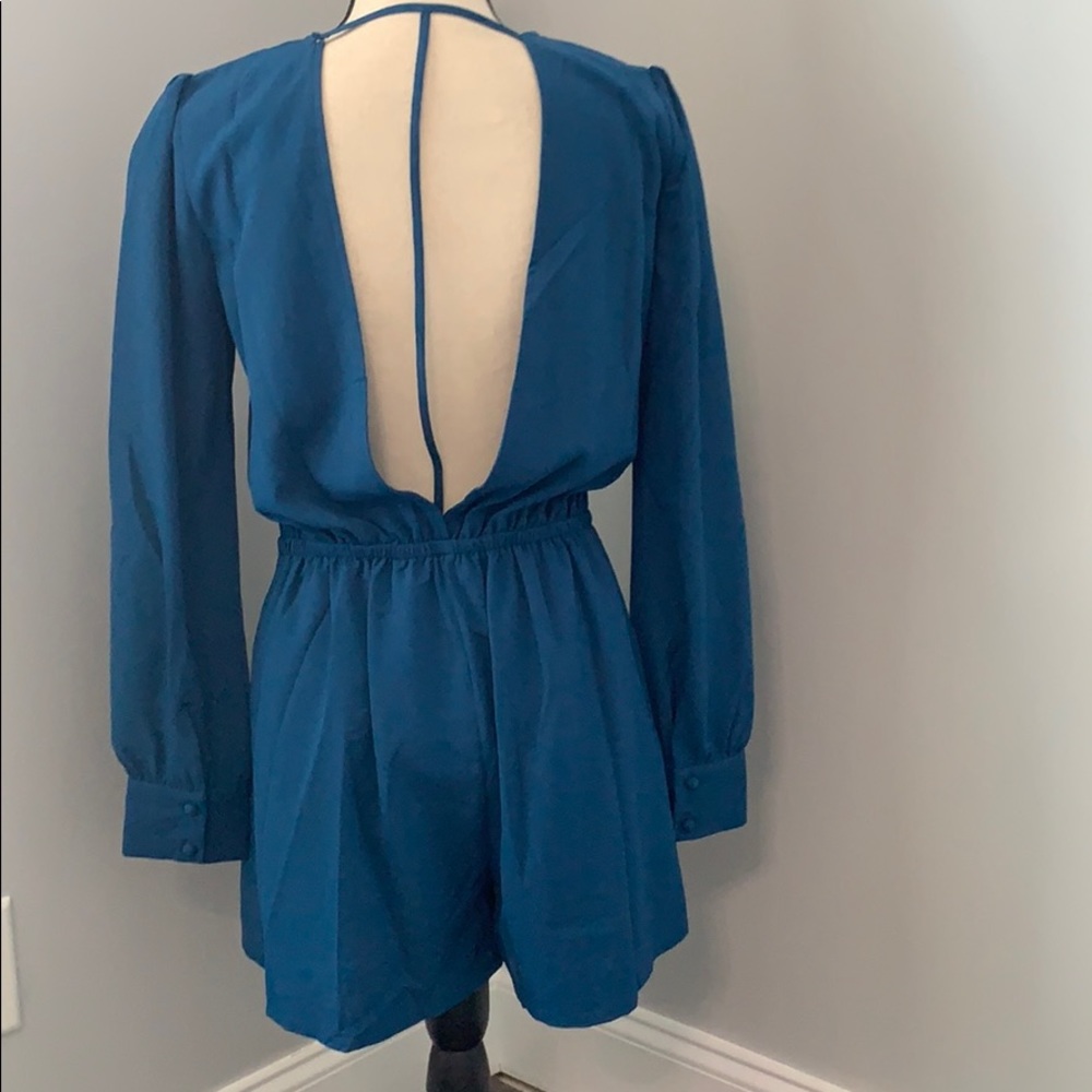 Adorbs long sleeve back out jumpsuit